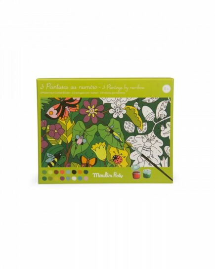 Peintures au numéro Le botaniste Le jardin du Moulin