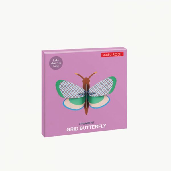 Ornement Grid butterfly