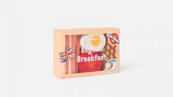 Chaussettes English Breakfast (2 paires)