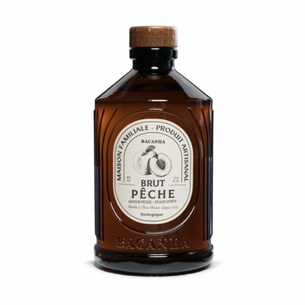 Sirop Brut de Pêche Bio