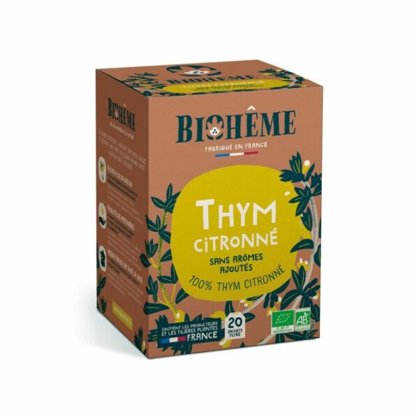Infusion Thym citronné - X20 infusettes