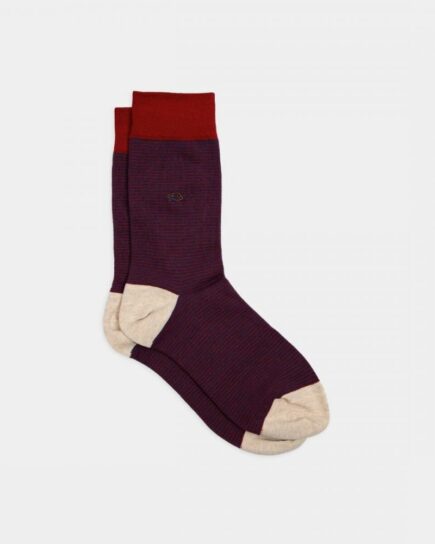 Chaussettes Rayées - Urbaine en coton peigné