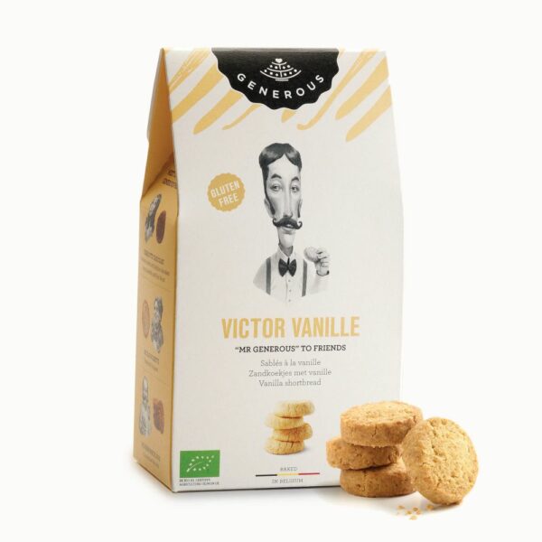 Victor Vanille 100g - Sablé au beurre vanillé