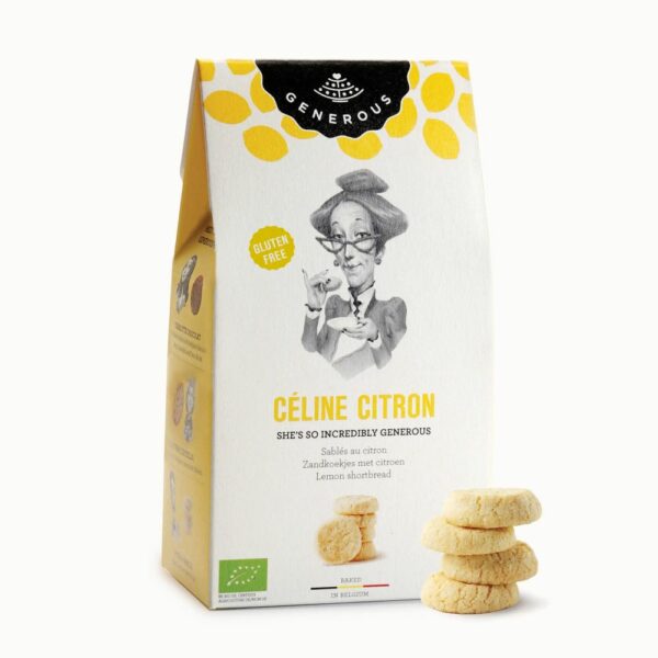 Céline Citron 100g - Sablés au citron