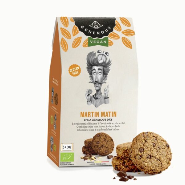 Martin Matin 150g - Cookies à l'avoine et au chocolat