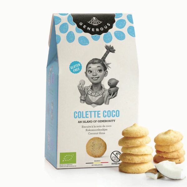 Colette Coco 100g - Biscuit à la noix de coco