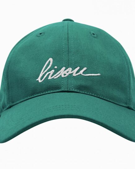 Casquette unisexe Bisou verte