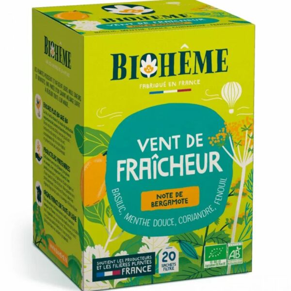 Infusion Vent de Fraicheur - 20 infusettes