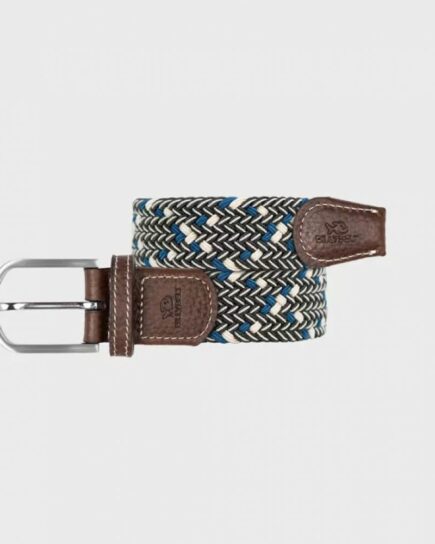 Ceinture Glasgow tressée élastique