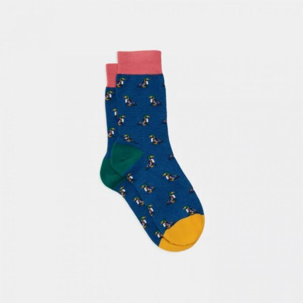 Chaussettes Canard en coton peigné