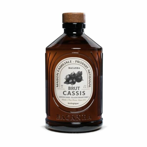 Sirop Brut de cassis Bio