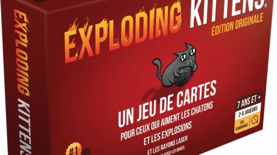 Exploding Kittens : le jeu de base