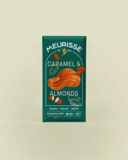 Chocolat noir aux amandes caramélisées