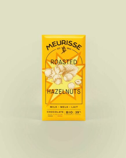 Chocolat au lait aux noisettes grillées