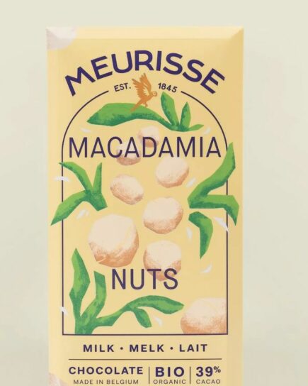 Chocolat au Lait Bio aux Noix de Macadamia