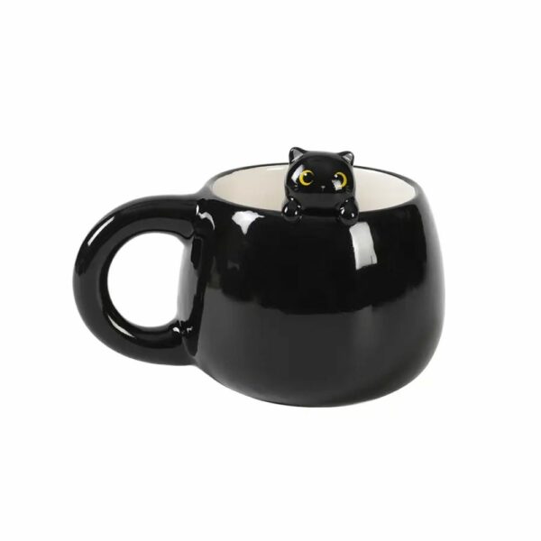 Tasse en céramique Chat noir
