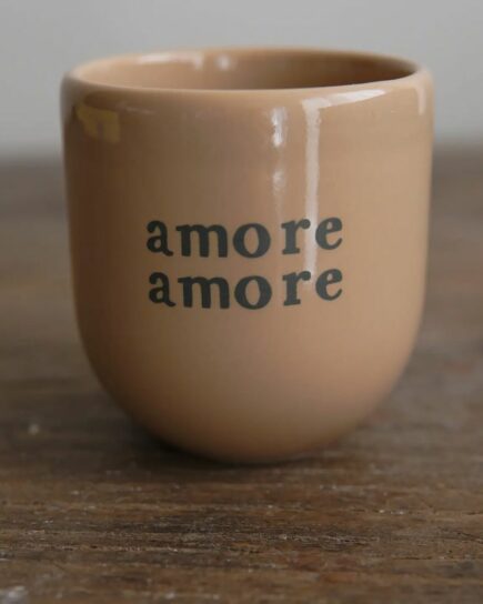 Tasse Amore Amore beige