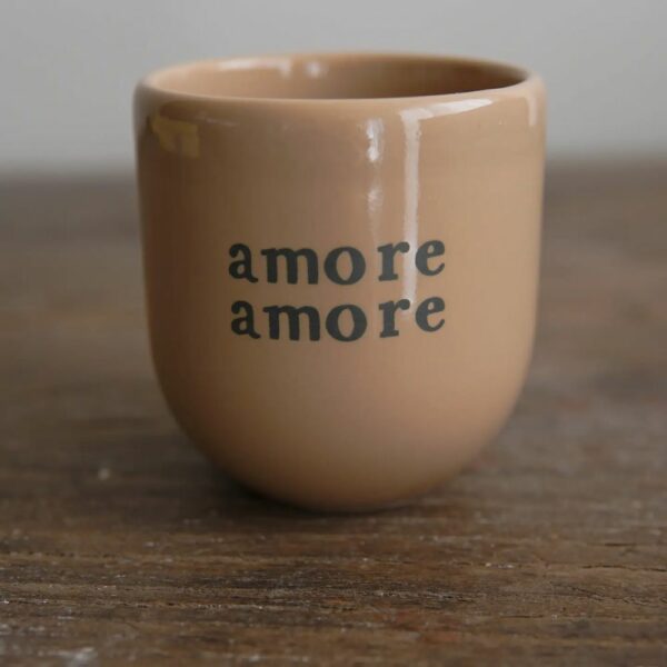 Tasse Amore Amore beige