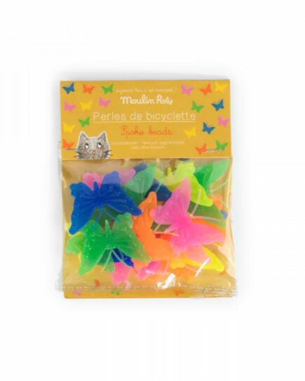 Perles papillons pour rayons de vélo - Aujourd'hui c'est mercredi