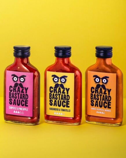 Sauce Piquante Crazy Bastard (3x 100ml)