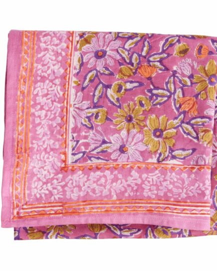Foulard Indien - Meera Orchidée