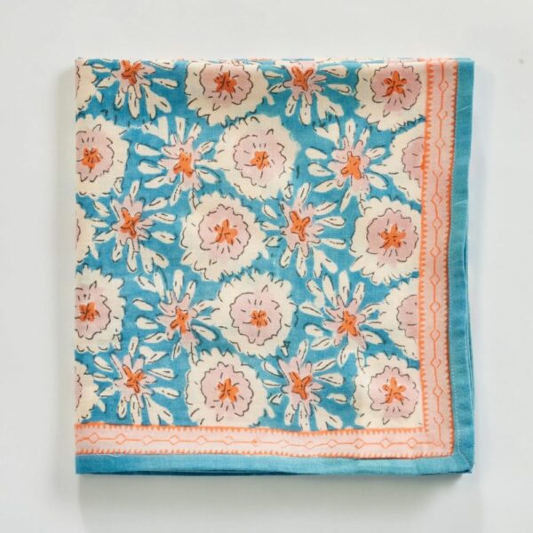 Foulard Indien - Margotte Bleu