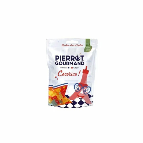 Cocorico - Sachet refermable 100g de bonbons gélifiés