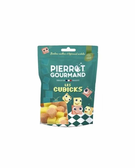 Cubicks - Sachet refermable 100g de bonbons gélifiés