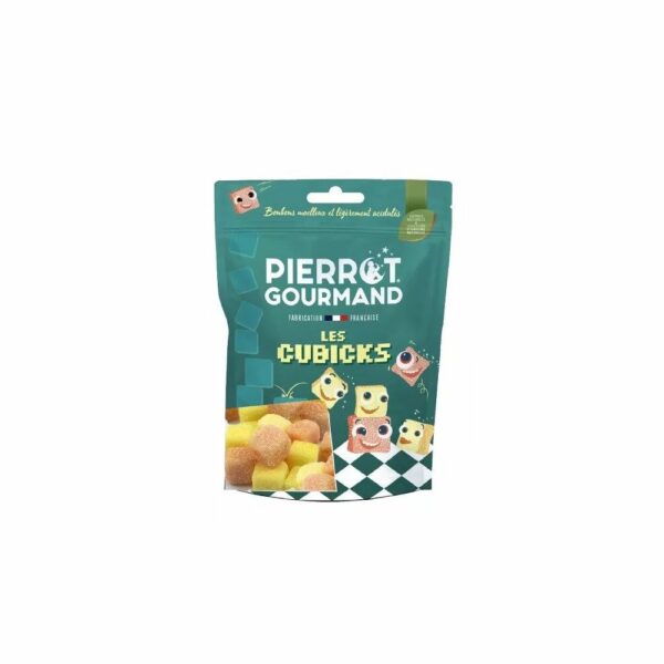 Cubicks - Sachet refermable 100g de bonbons gélifiés