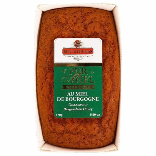 Pain d'épices pur Miel de Bourgogne - 170g