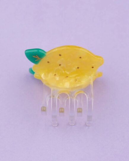 Mini pince à cheveux Citron