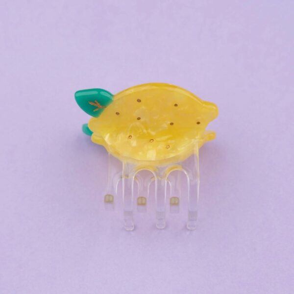 Mini pince à cheveux Citron