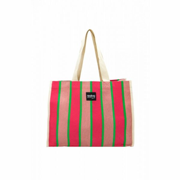 Cabas Rayé Fuchsia - 10 ans