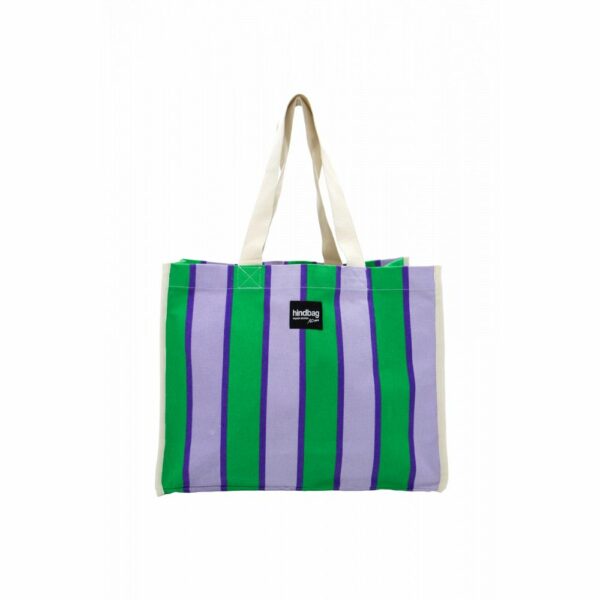 Cabas Rayé Vert - 10 ans