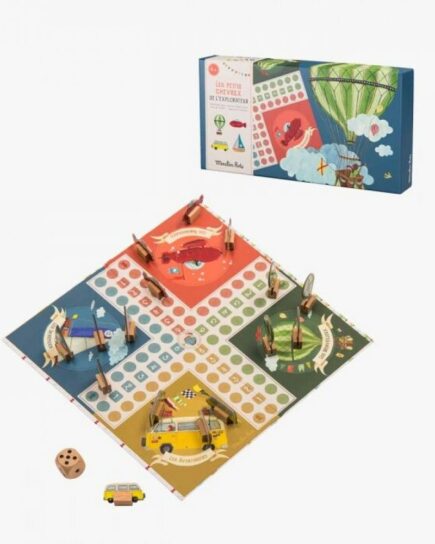 Jeu de petits chevaux Le jardin du moulin