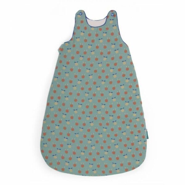 Gigoteuse verte motif pomes 90 cm Pomme des bois
