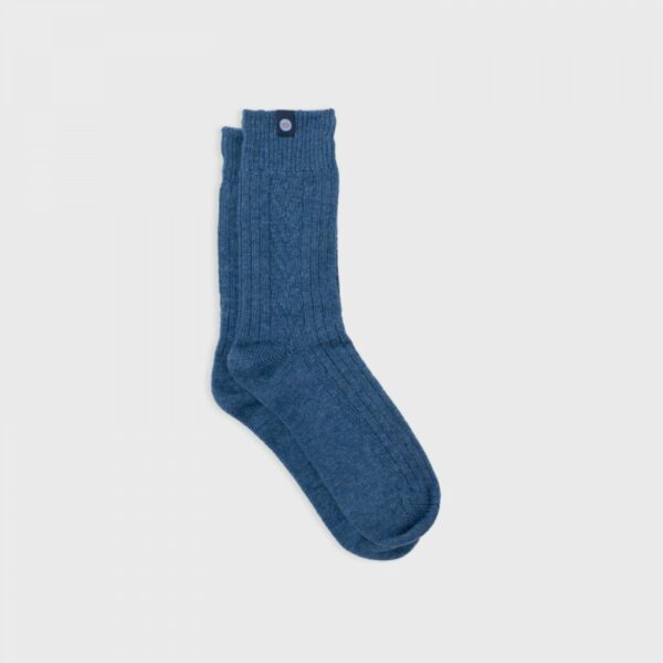 Chaussettes en laine - Bleu