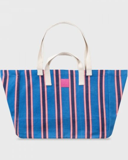 Sac cabas - Rayé bleu