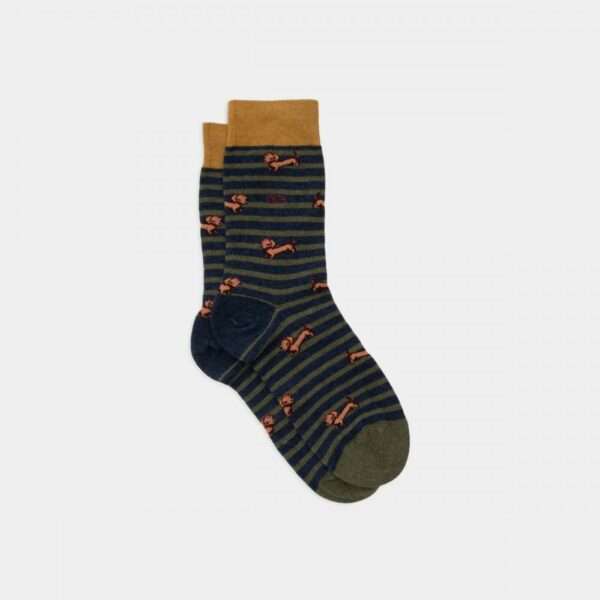 Chaussettes à motifs animaux Chien - Teckel