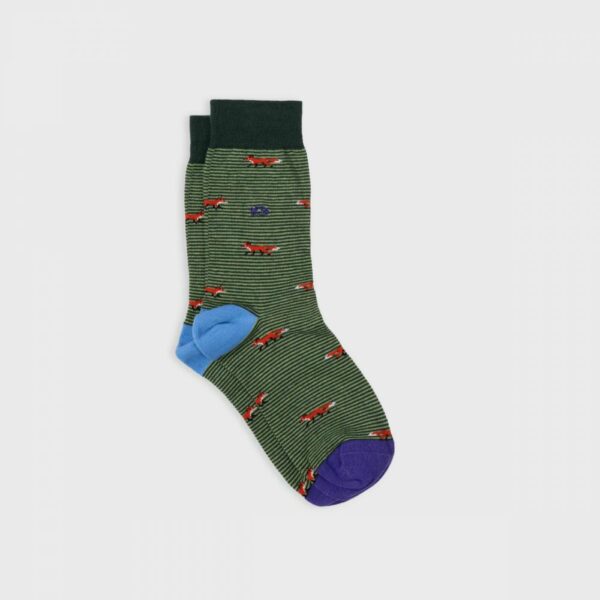 Chaussettes à motifs animaux - Renard