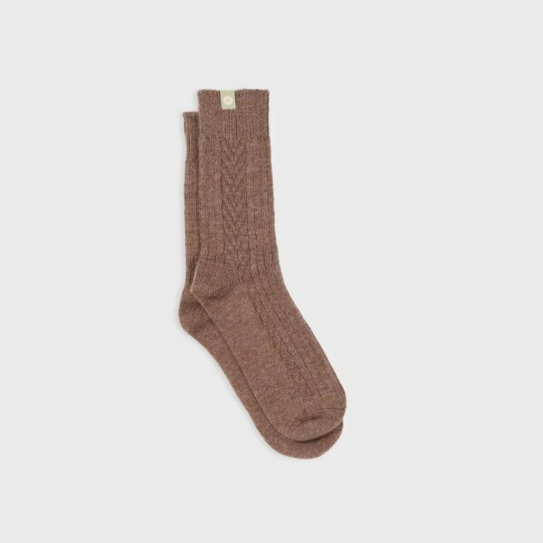 Chaussettes en laine - Marron