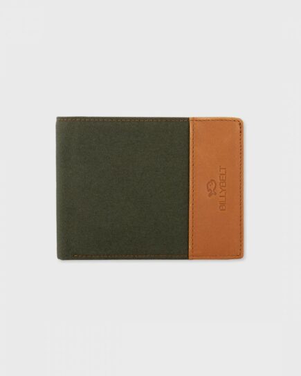 Portefeuille en cuir - Kaki