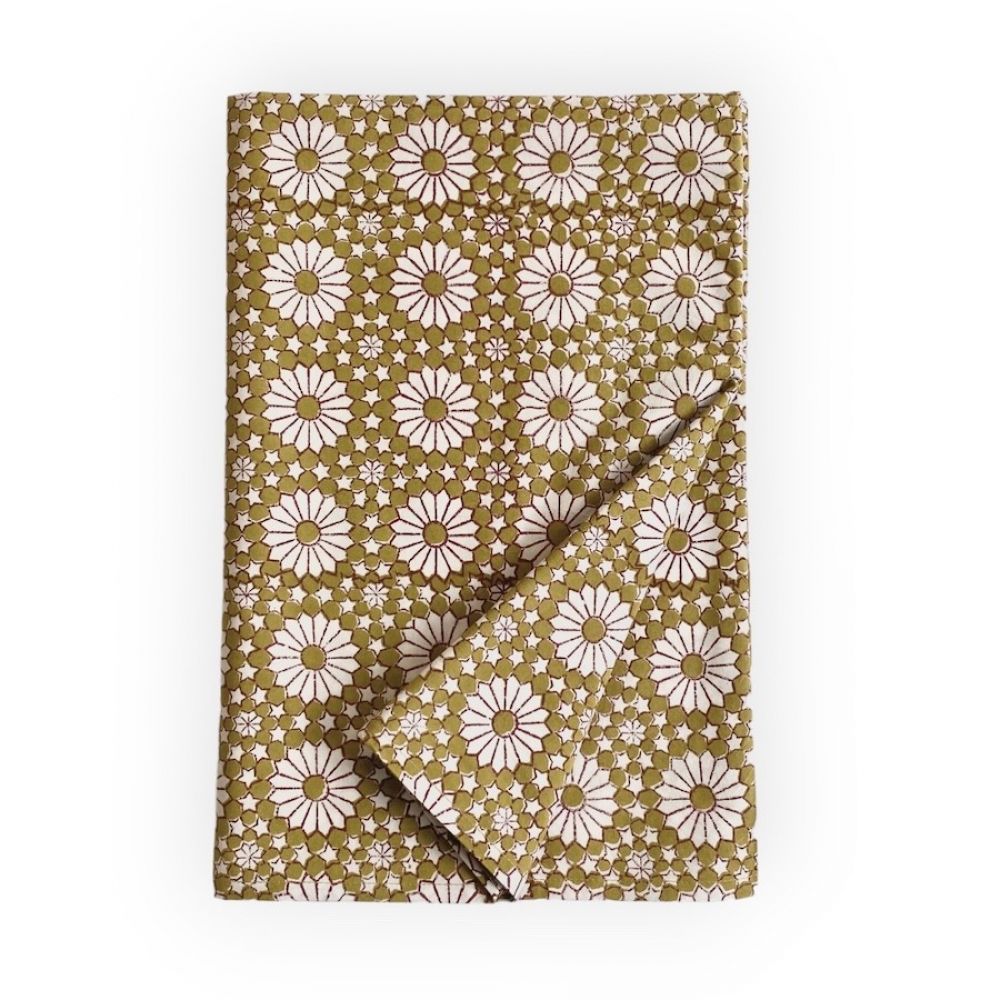 Nappe Bombay - Étoilé Anis - 150 x 200 cm