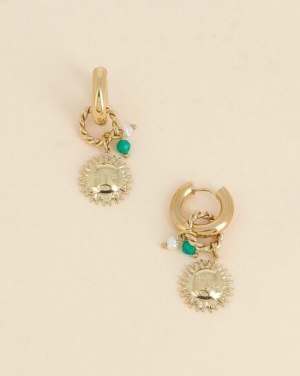 Créoles - soleil souriant