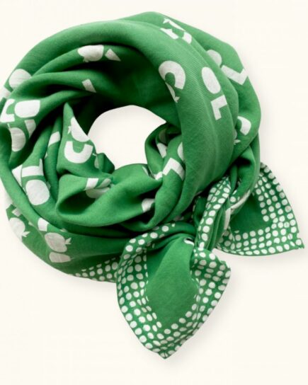 Big Foulard Latika "Cool" - Perroquet
