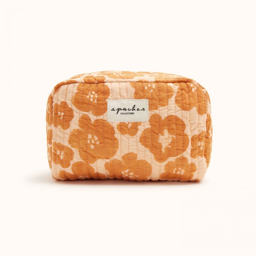Small Trousse Gaya "Flora Bold" - Orange