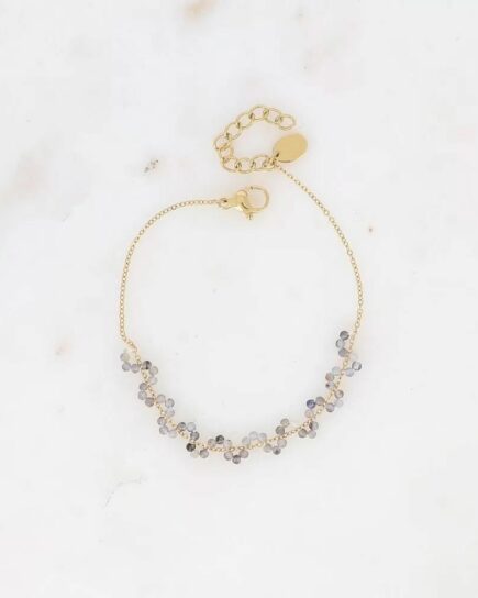 Bracelet - Zigzag de pierres naturelles - Agate