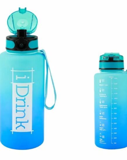 Gourde Tritan 1500 ml bleu clair et bleu