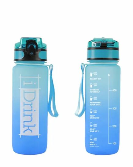 Gourde Tritan 750 ml bleu clair et bleu