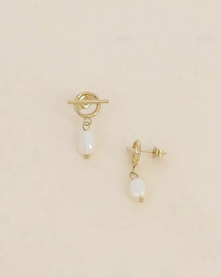 Boucles puces - Perle d'eau douce